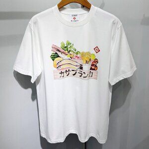 Casablanca Men's Casa Sport Small Logo White T-Shirt